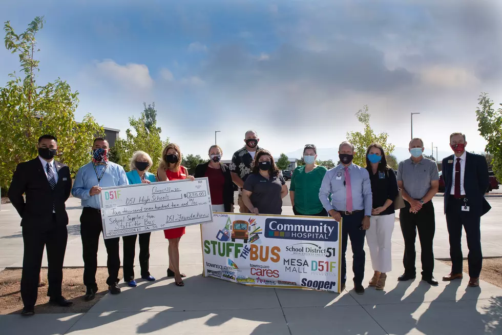 Stuff the Bus Donates $2,710 To District 51 High Schools