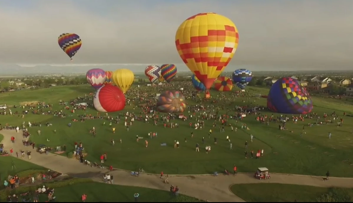 Colorado Roadtrip Destination Erie Hot Air Balloon Festival