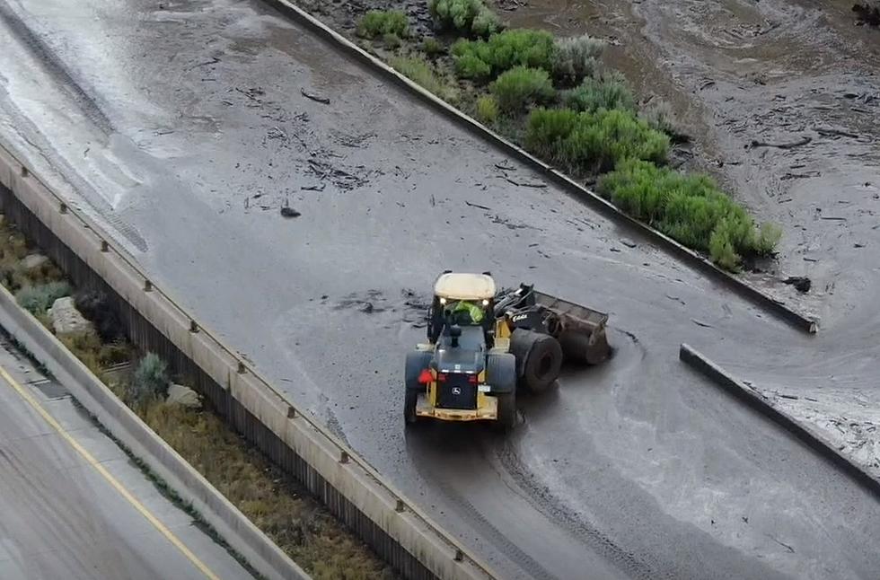 Photos of Mudslide and Clean Up On I-70 in Glenwood Canyon