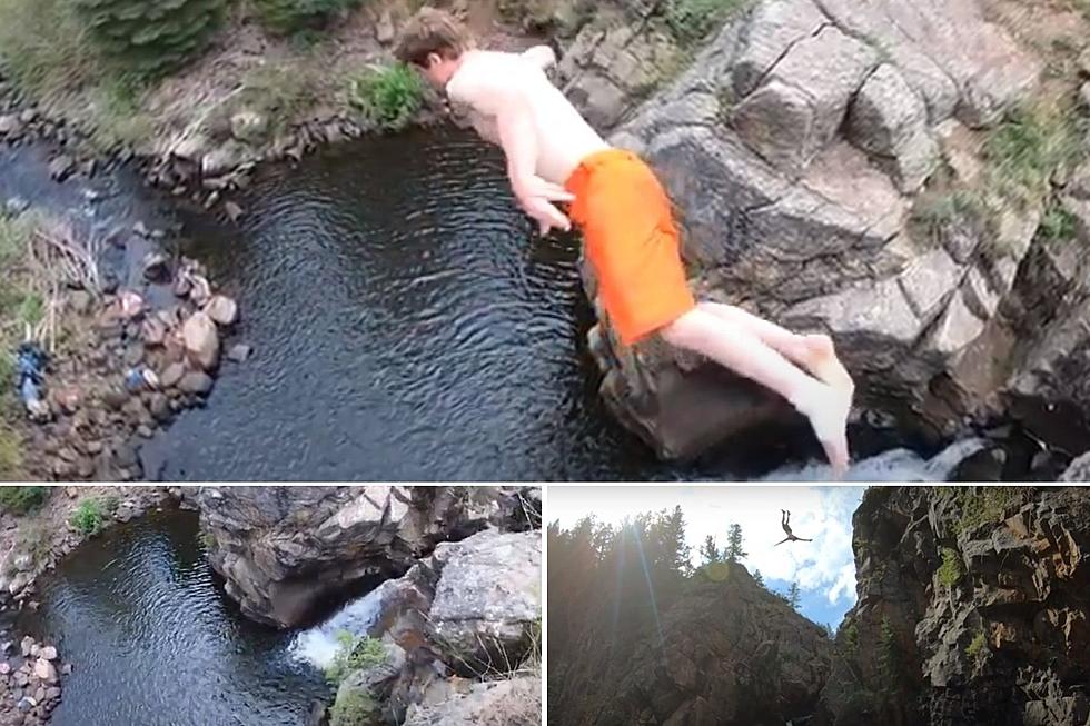 Do You Know Where This Secret Colorado Cliff Diving Waterfall Is Located?
