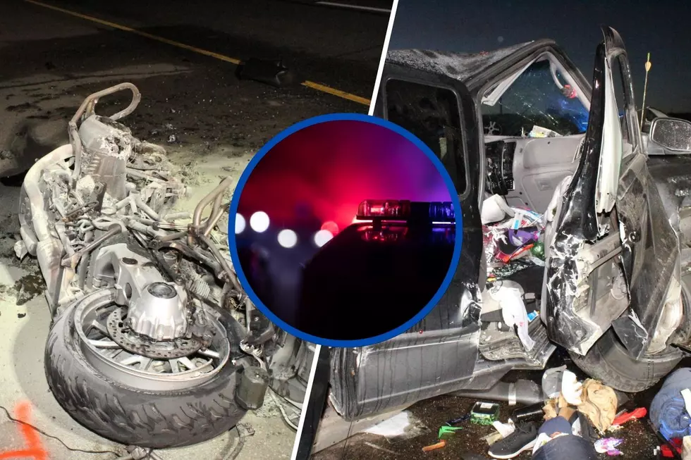 Colorado State Trooper Escapes Serious Injury, But Motorcycle Is Obliterated