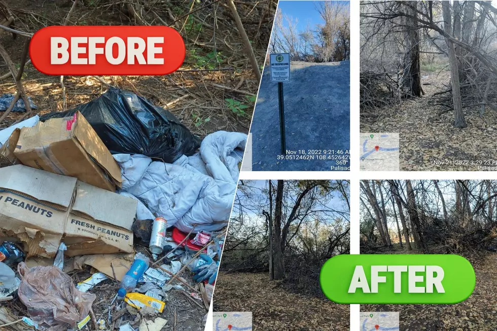 Before and After: Two-Ton Clean Up of Illegal Mesa County Camps
