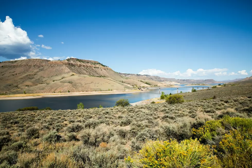 Colorado River in the high desert.