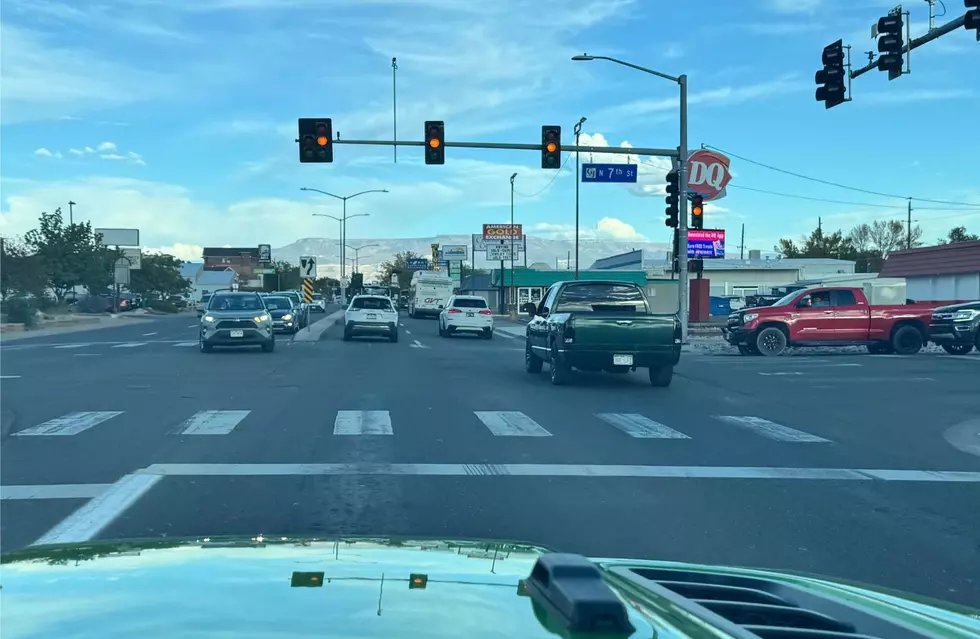 Grand Junction Drivers Running a Yellow Light