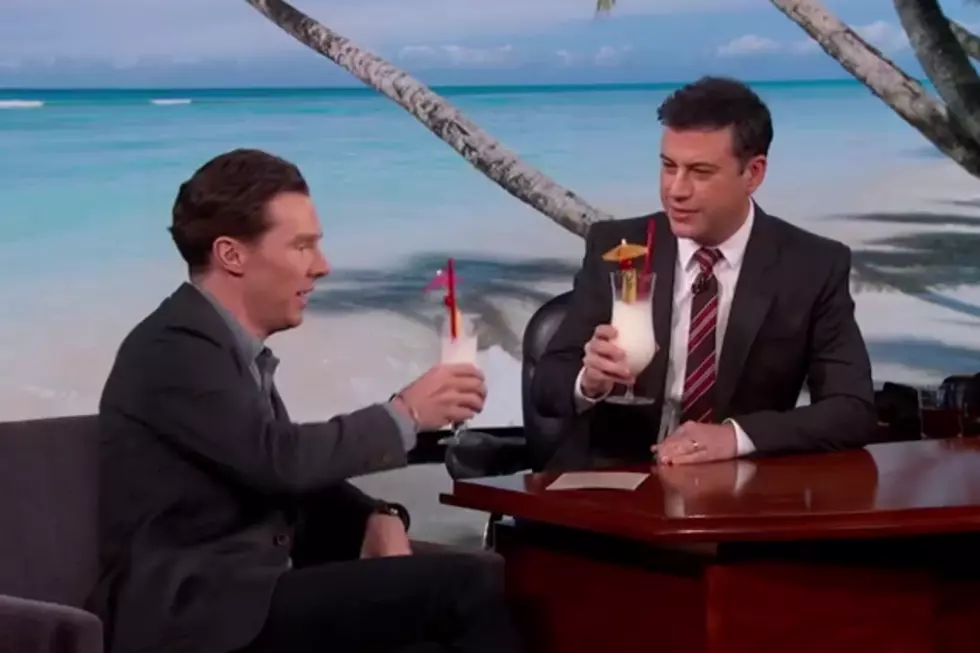 Benedict Cumberbatch Honeymoons With Jimmy Kimmel, Sort Of [VIDEO]