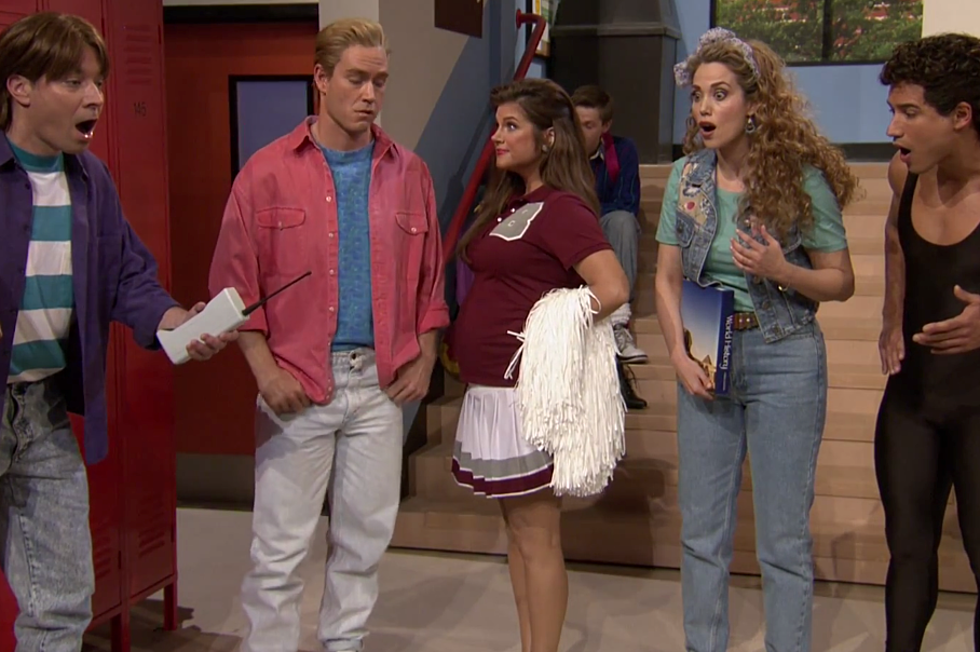 Jimmy Fallon Reunites Cast of ‘Saved by the Bell’ [VIDEO]