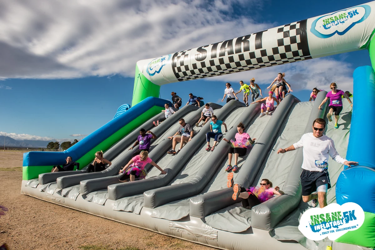 A Closer Look Inside the Insane Inflatable 5K 