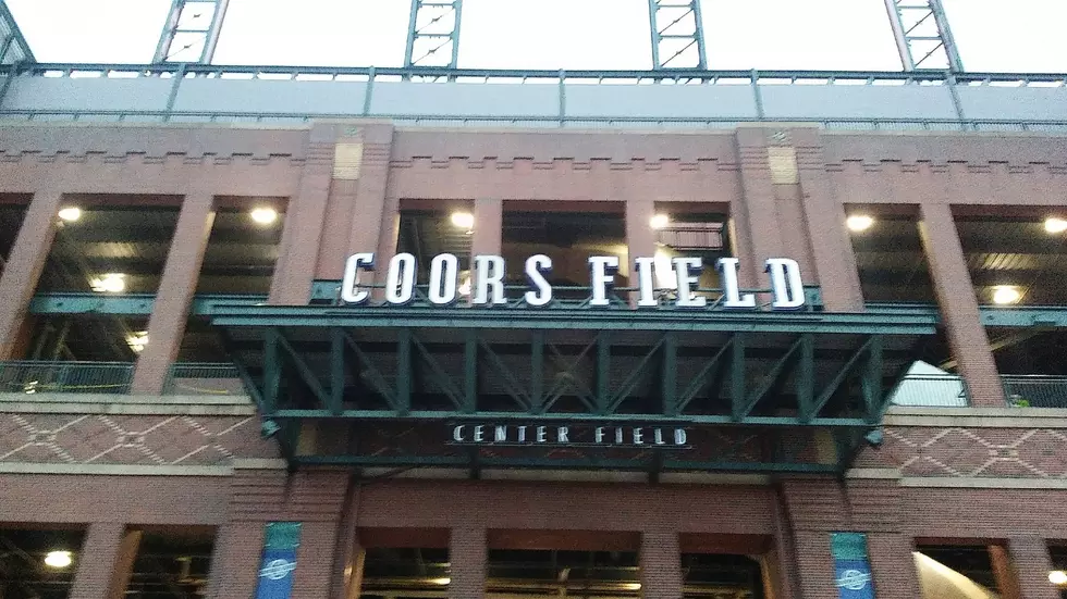 The Best Weekend That I Have Had Was At Coors Field