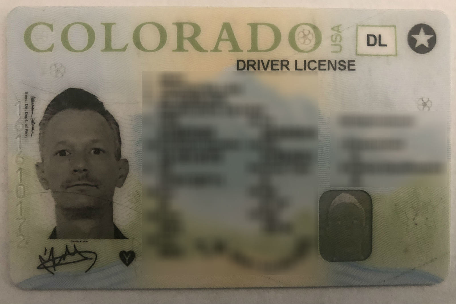where do i find my drivers license number colorado