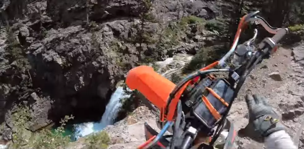 Dirt Biker Tells Harrowing Story of Falling Off Colorado Cliff