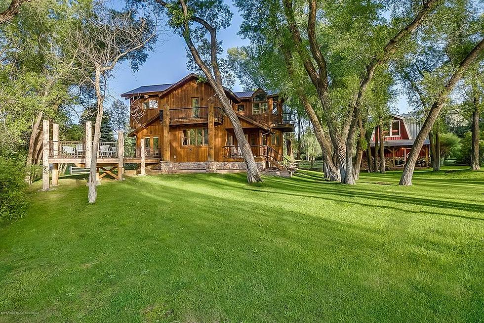 See the Nearly $2 Million Riverfront Cabin in Glenwood Springs