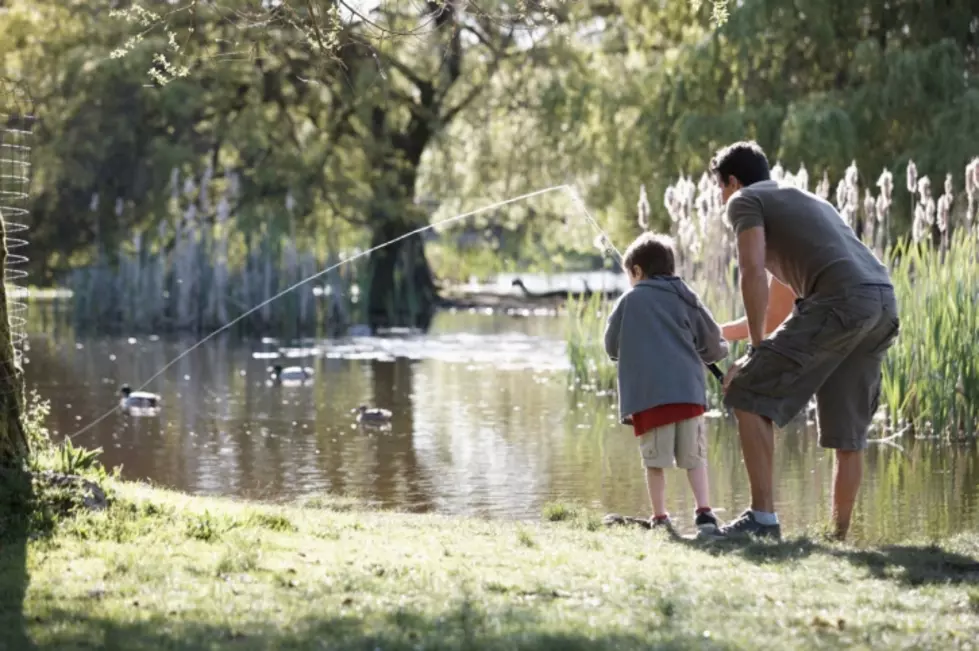 Breckenridge Kid Catches 30-pound Trout Fishing With His Dad