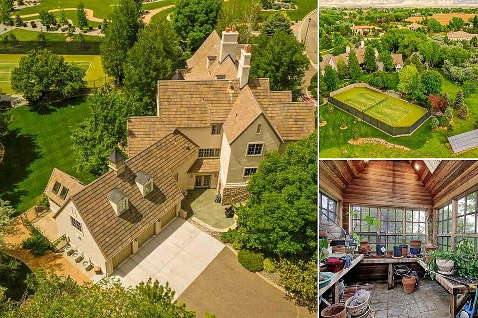 $2 Million GJ House Has Tennis Court + Wine Cellar