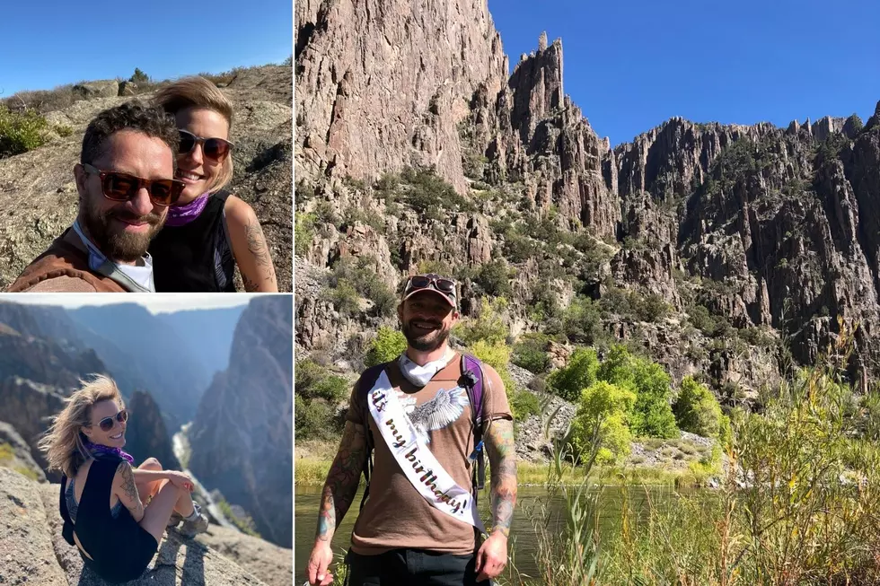 Look: Colorado Couple Hikes Black Canyon to Celebrate Birthday
