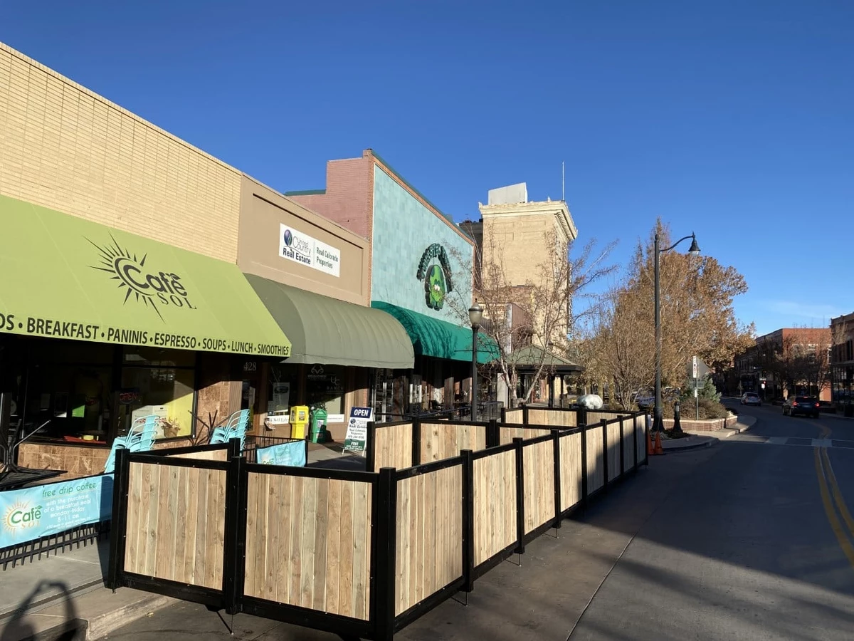 Look New Dining Parklets Pop Up in Downtown Grand Junction