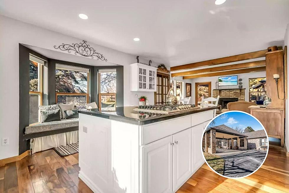 Grand Junction Home For Sale is Full of Bay Windows + Fireplaces
