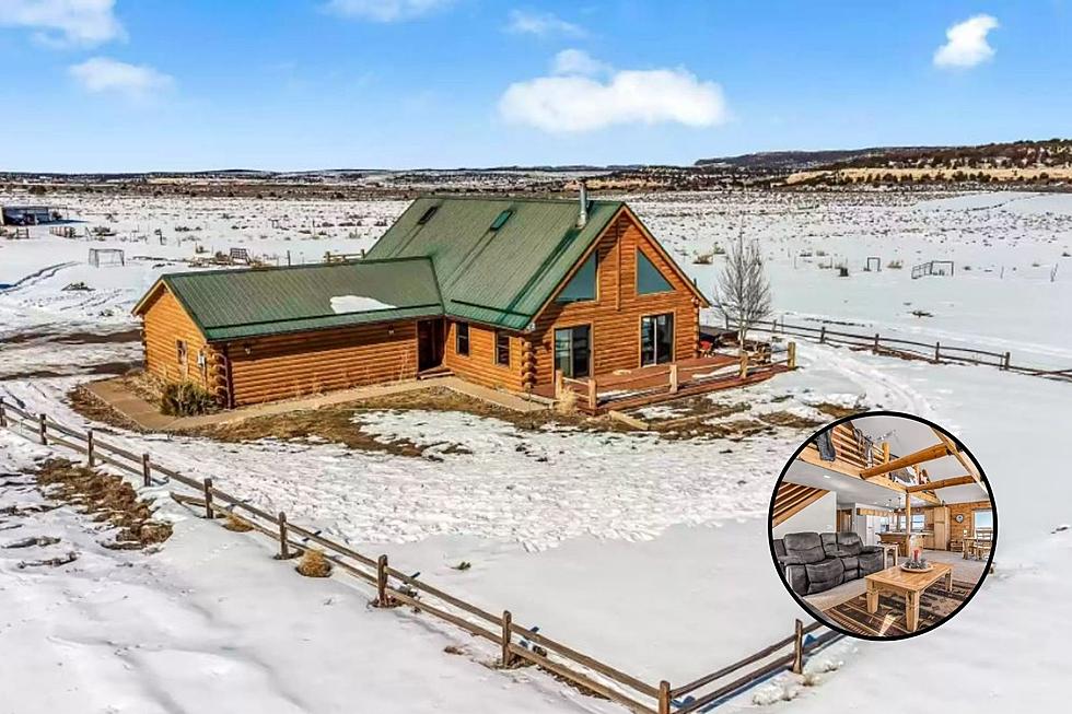 Look: Log Cabin on 40 Acres in Glade Park Is Currently for Sale