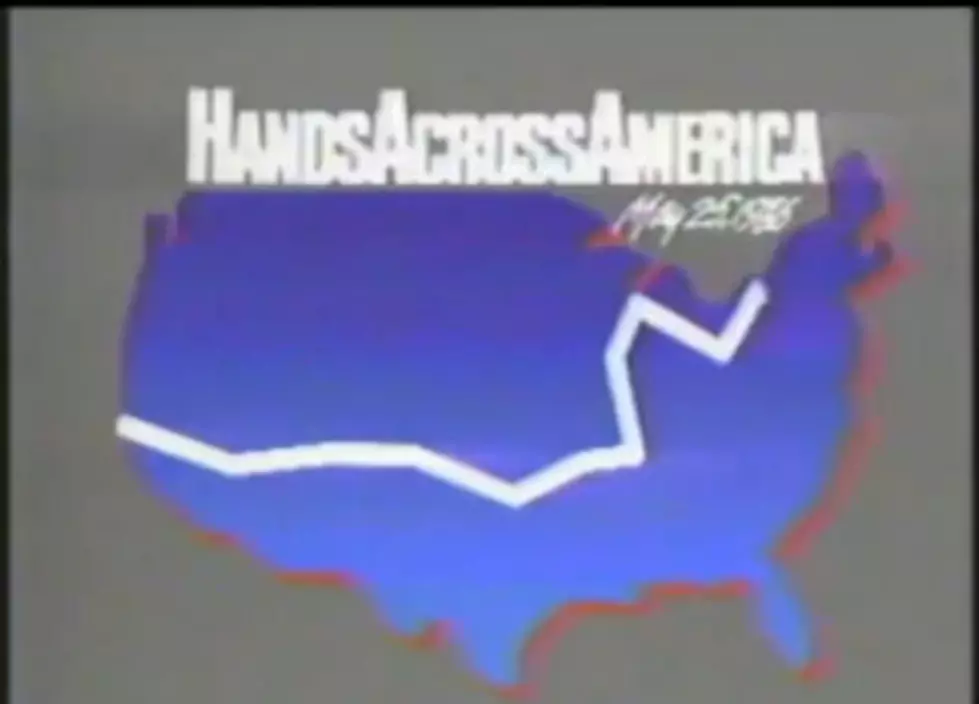 Do You Remember ‘Hands Across America?’ [VIDEO]
