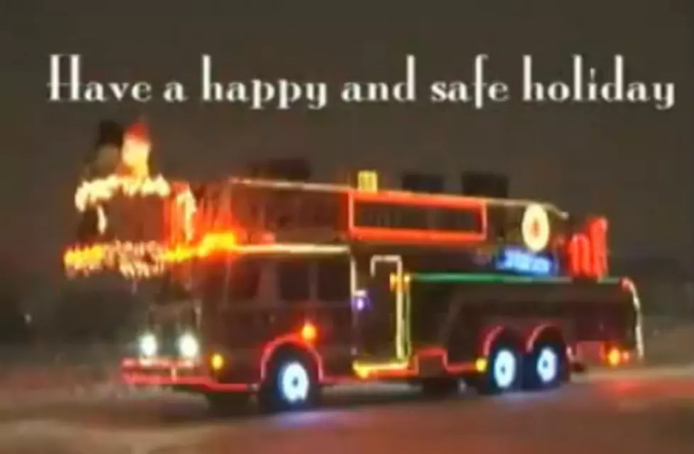 Firefighters Get Into the Christmas Spirit [VIDEO]