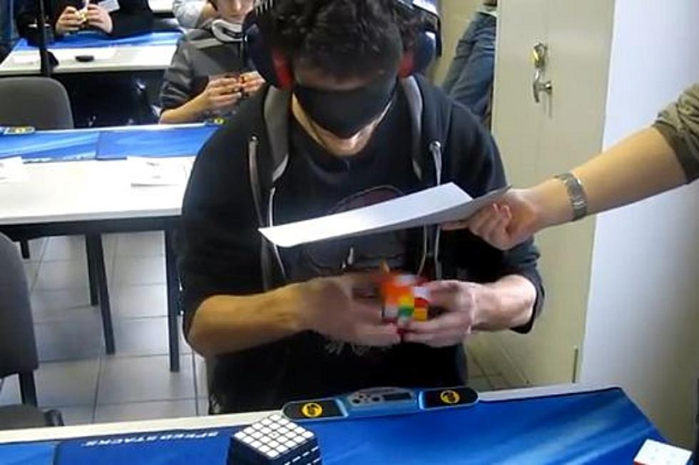 Rubik’s Cube solved in Less Than 30 Seconds- Blindfolded! [Video]