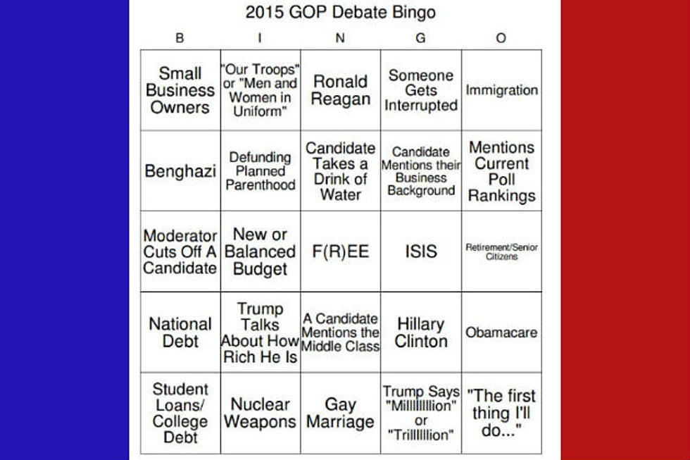 Play GOP Presidential Debate Bingo Tonight [Printable Boards]