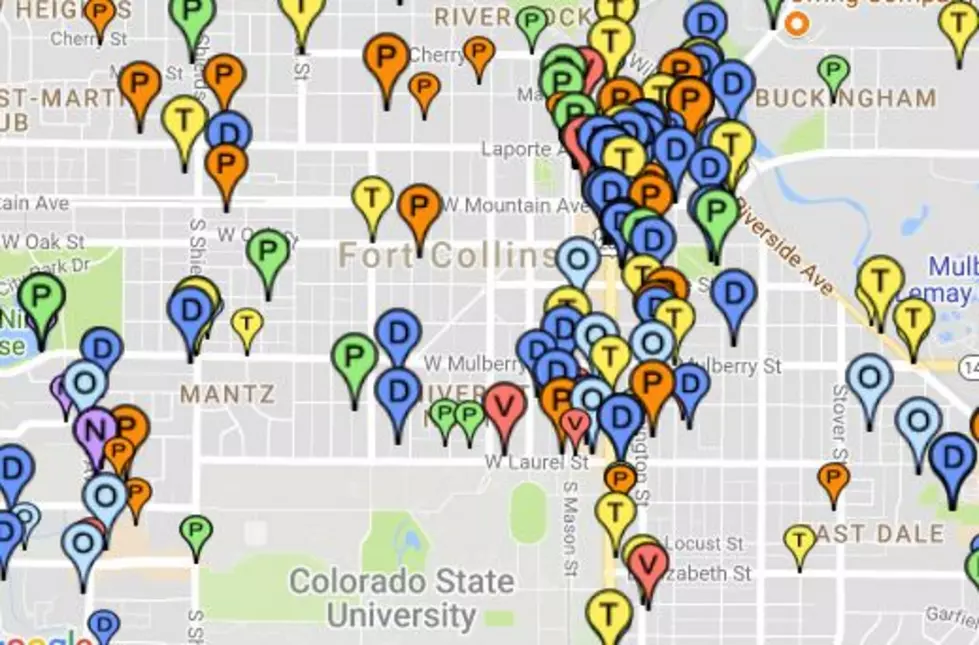 Fort Collins Crime Map