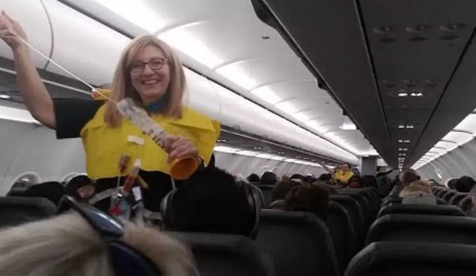 Flight Attendant en Route to Colorado Goes Viral in Hilarious Safety Video