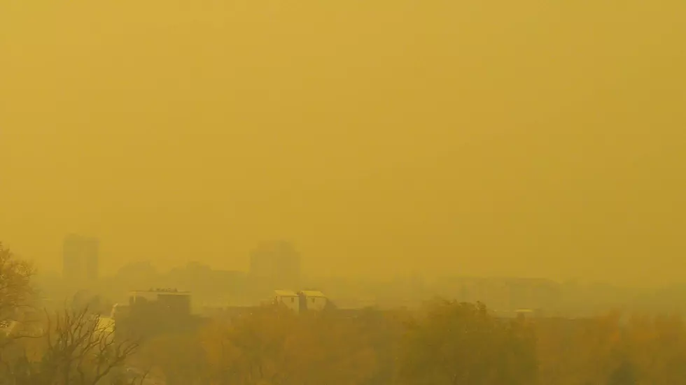 Time Lapse: Downtown Fort Collins Disappears in Thick Smoke Wednesday
