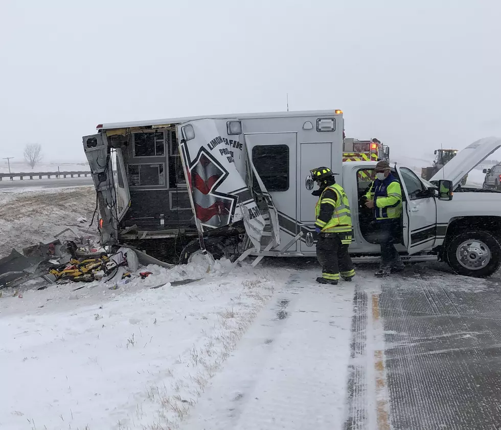 I-70 Crash Involves Semitruck and Ambulance Tuesday Morning