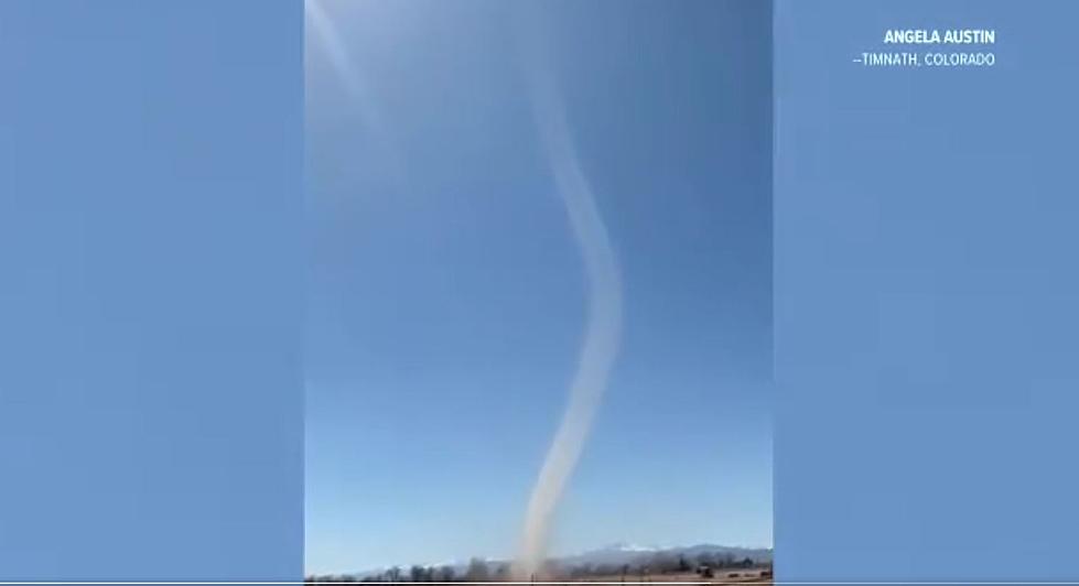 VIDEO: Dust Devil Forms in Timnath Over the Weekend