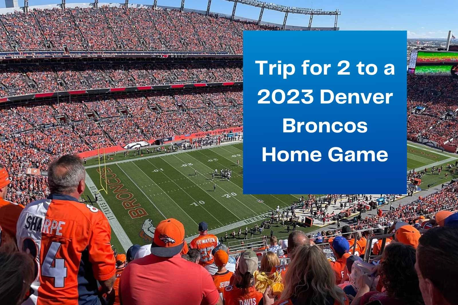 My first Broncos game since 2015 booked. Last season I saw a game live we  won it all! I have a great feeling about this! : r/DenverBroncos