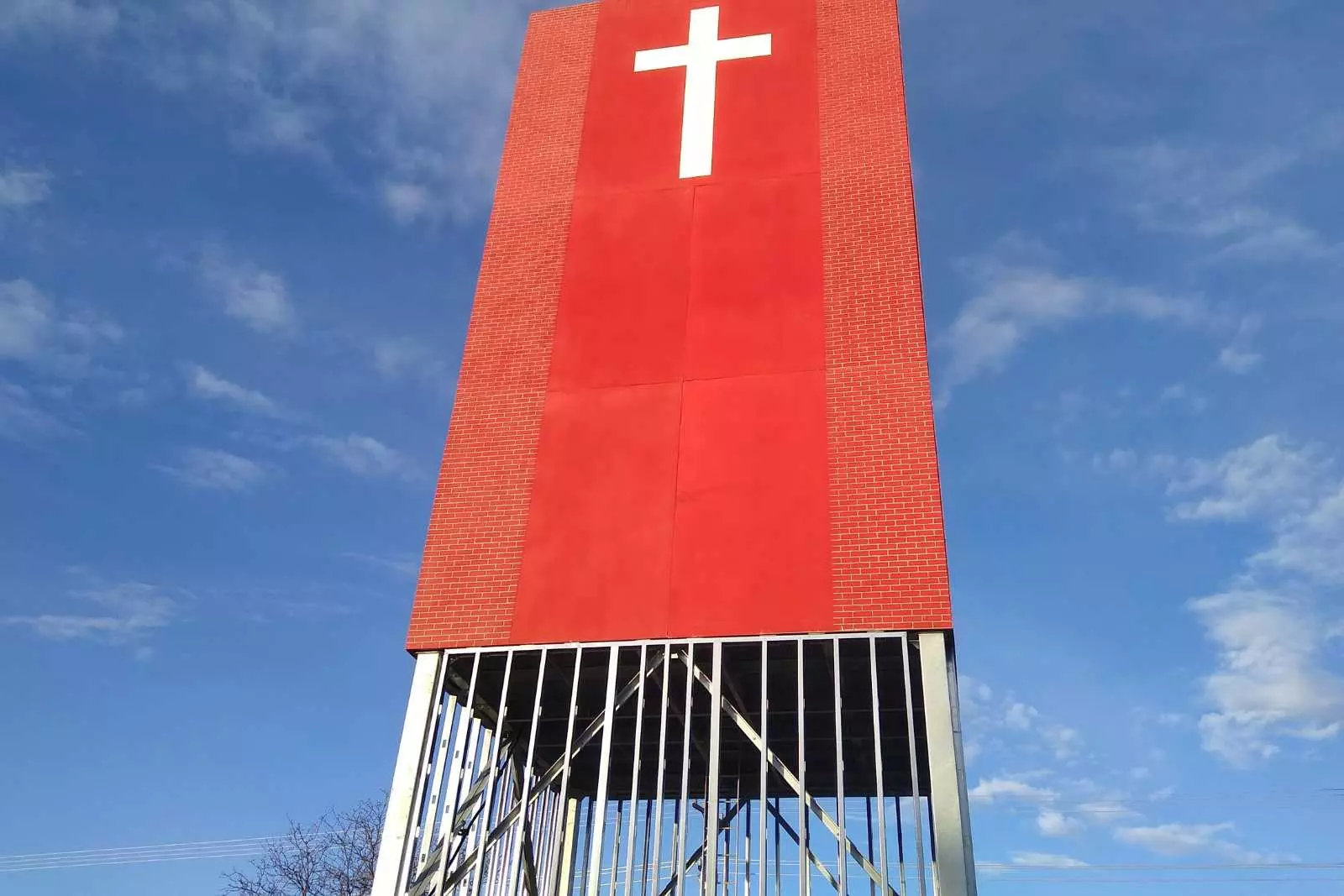 What's the Deal With That Big 'Red Church Tower' in Loveland?