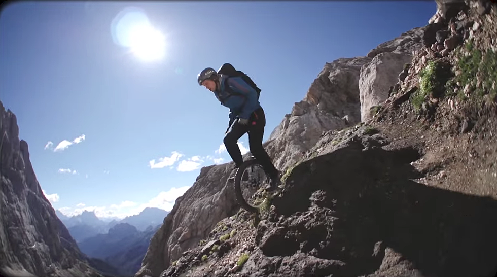 Extreme Mountain Unicycling Is A Thing