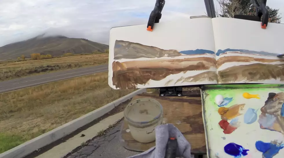 Check Out This Amazing Speed Painting in Gunnison