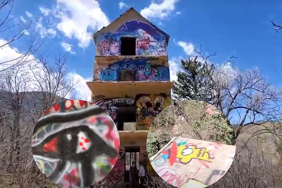 Strange Abandoned Colorado Home Covered in Graffiti Art