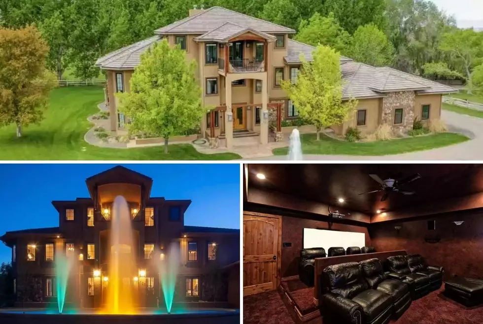 $1.6 Million Grand Junction Home Has Theater, Elevator + Fountain