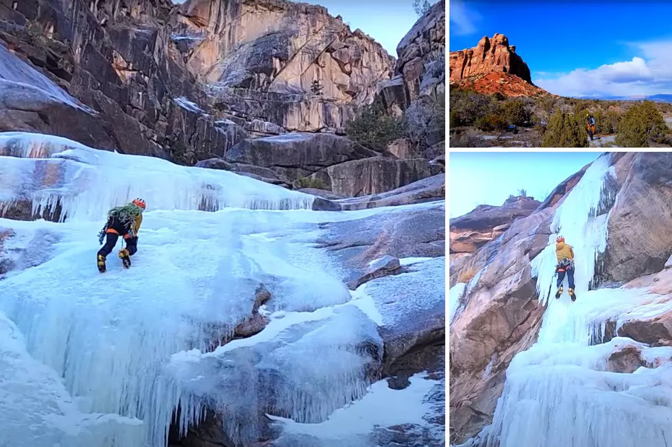 What’s it Like to Climb Desert Ice in the Grand Junction Area?