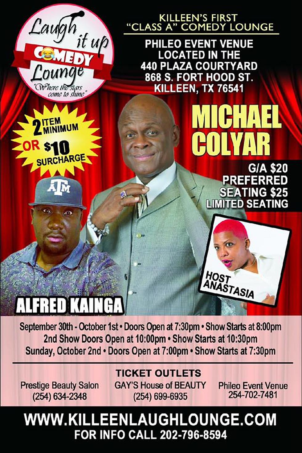 Comedian Michael Colyar Coming To Killeen This Weekend
