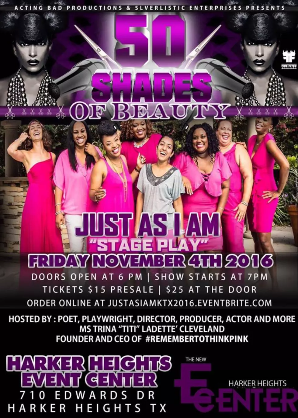 We&#8217;ve Got Tickets To The Stage Play &#8220;Just As I Am&#8221;