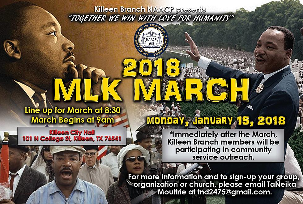 The 2018 Martin Luther King Jr. Day March In Killeen