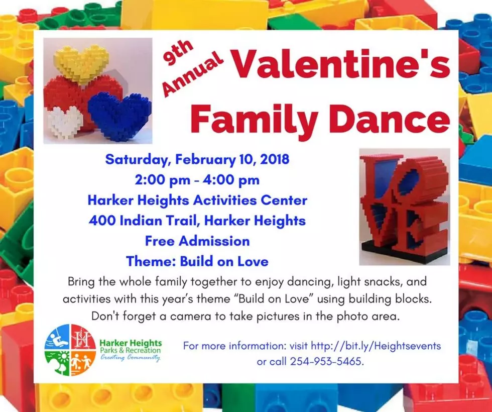 Harker Heights 9th Annual Valentine’s Family Dance