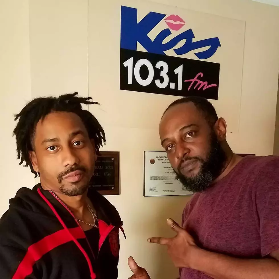 Brandon T. Jackson Stops By The MyKiss1031 Studio With Melz