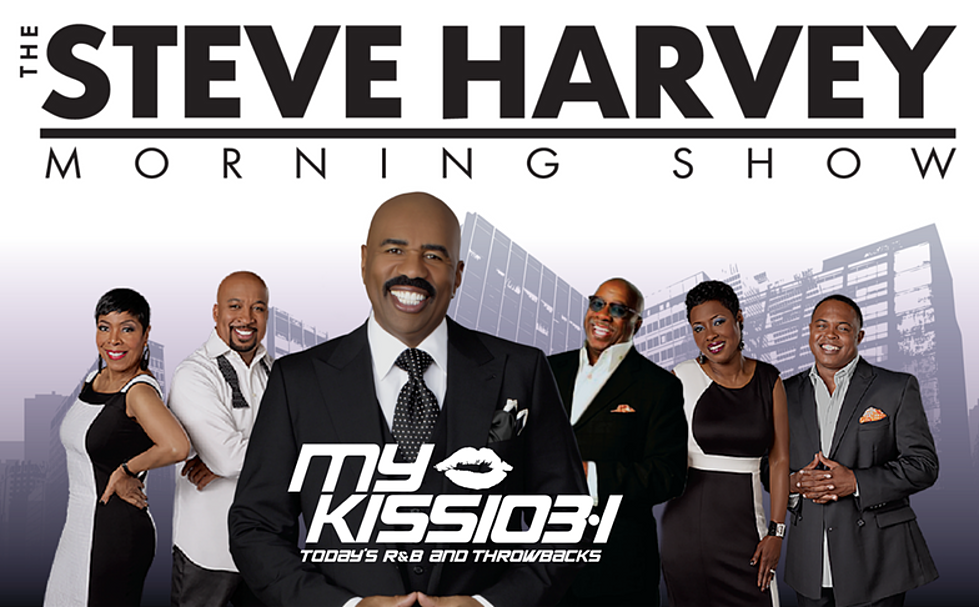The Steve Harvey Morning Show starts on MYKISS 103-1 April 2nd!