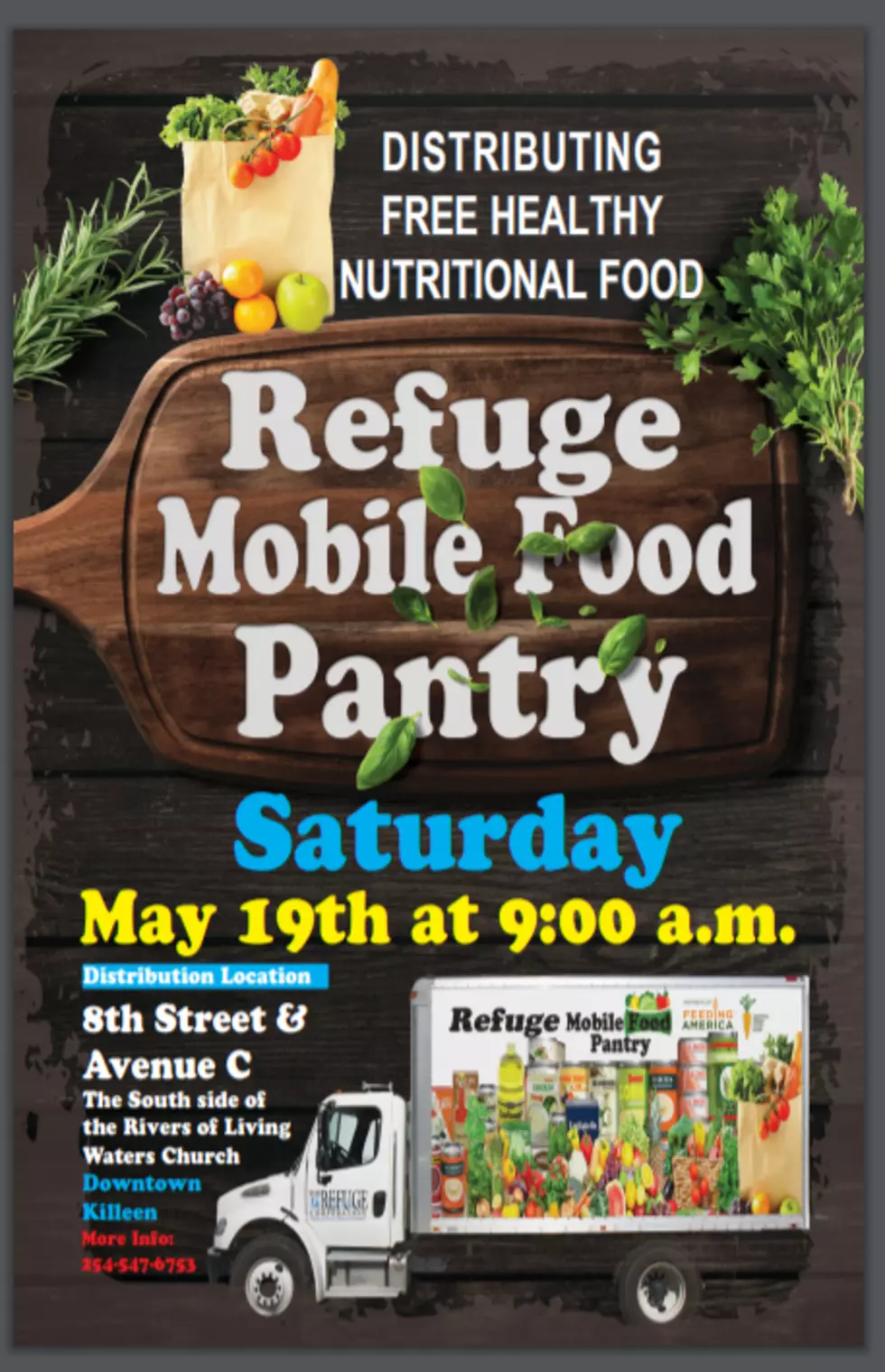 Refuge Mobile Food Pantry Distribution This Saturday In Killeen