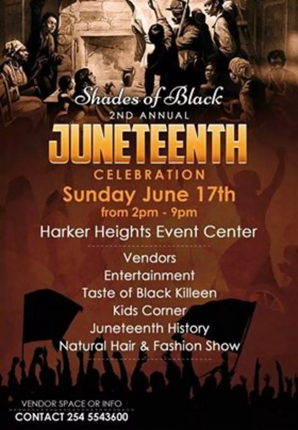2nd Annual Juneteenth Celebration At Harker Heights Event Center