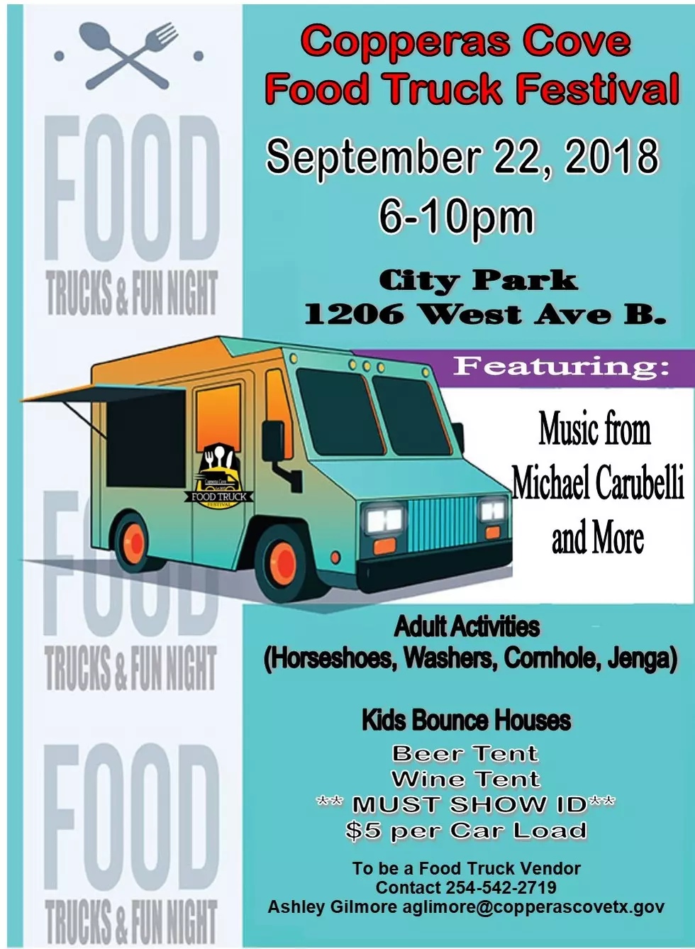 Copperas Cove 2018 Food Truck Festival