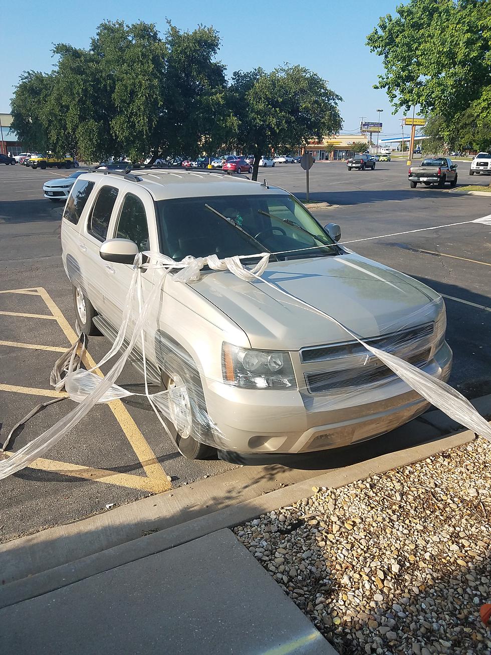 Have You Seen This Shrink Wrapped SUV In Killeen?