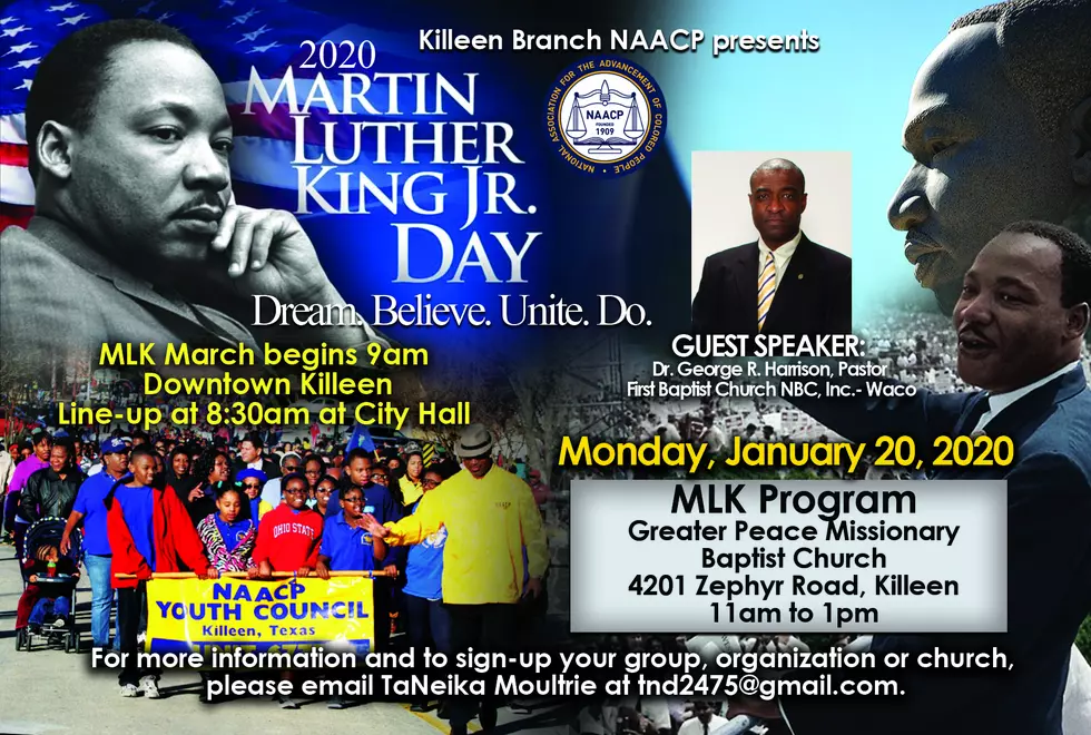 Killeen NAACP Presents The 2020 MLK Day March And Program