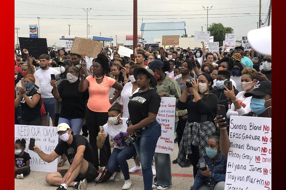 Hundreds Gather In Killeen For Peaceful Protest Against Police Brutality