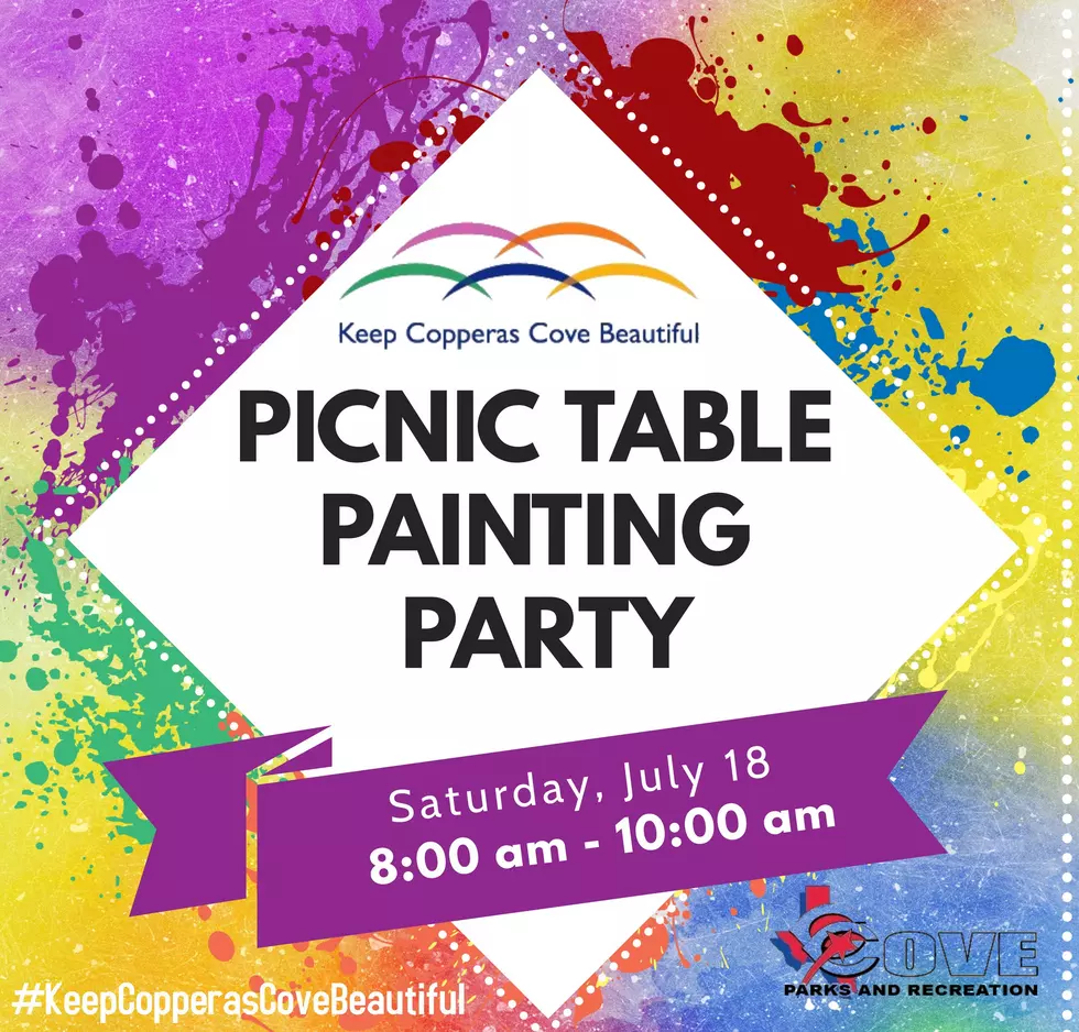 Copperas Cove Picnic Table Painting Party